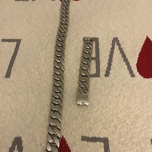 stainless steel Other - Mans necklace- chain & bracelet